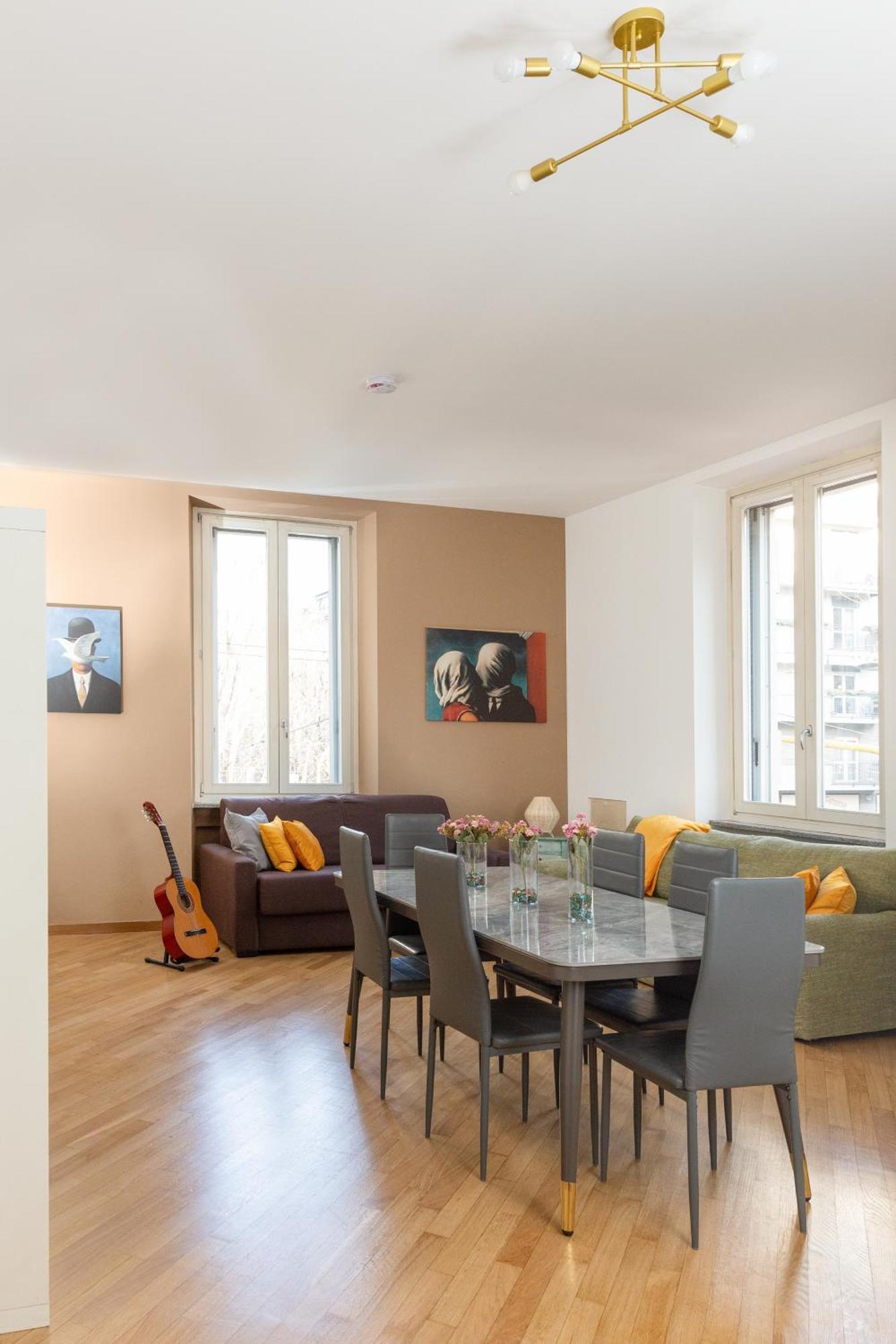 Free Parking Exclusive Apartment Magritte Style Milano Exterior foto